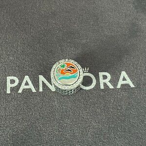Pandora Destin Florida Charm ALE S925 Sterling Silver Bead